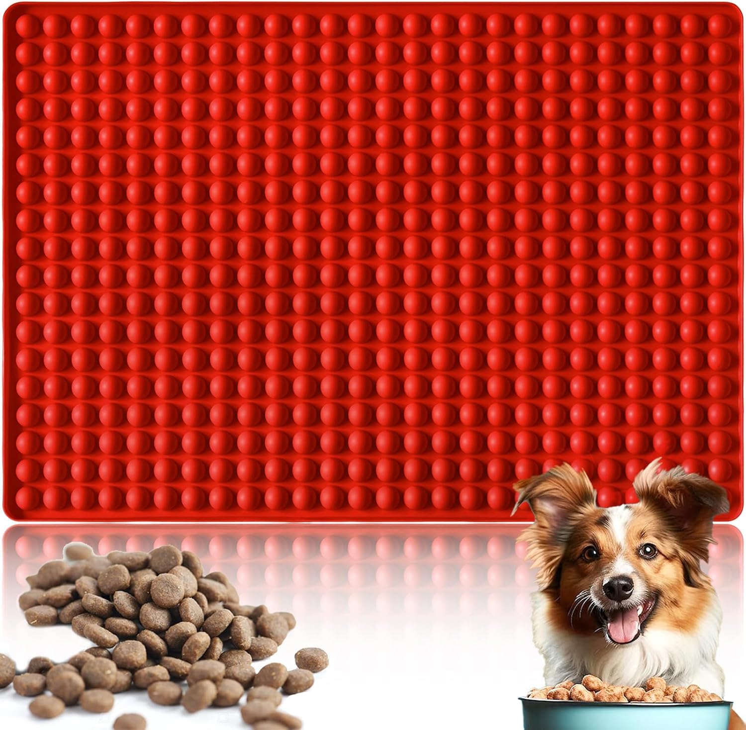 Silicone Mini Round Shape Mold 468 Cavities for Semi Sphere Gummy Candy Baking Sheet Dog Treats Mold Homemade Dog Treats Kit Chocolate Drop Jelly Yogurt Melt Pellet Treats Making Tray ice cube-image-17