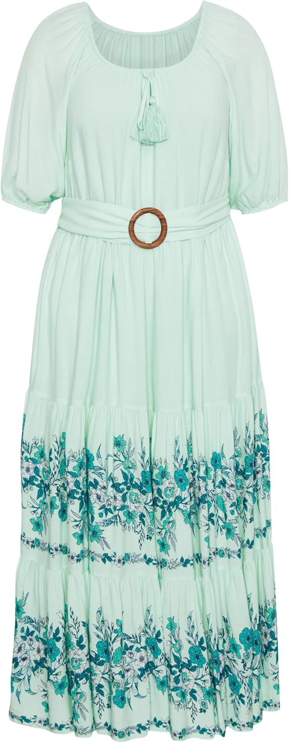 AVEOLOGY Womens Maxi Angel Tiered - Image 5