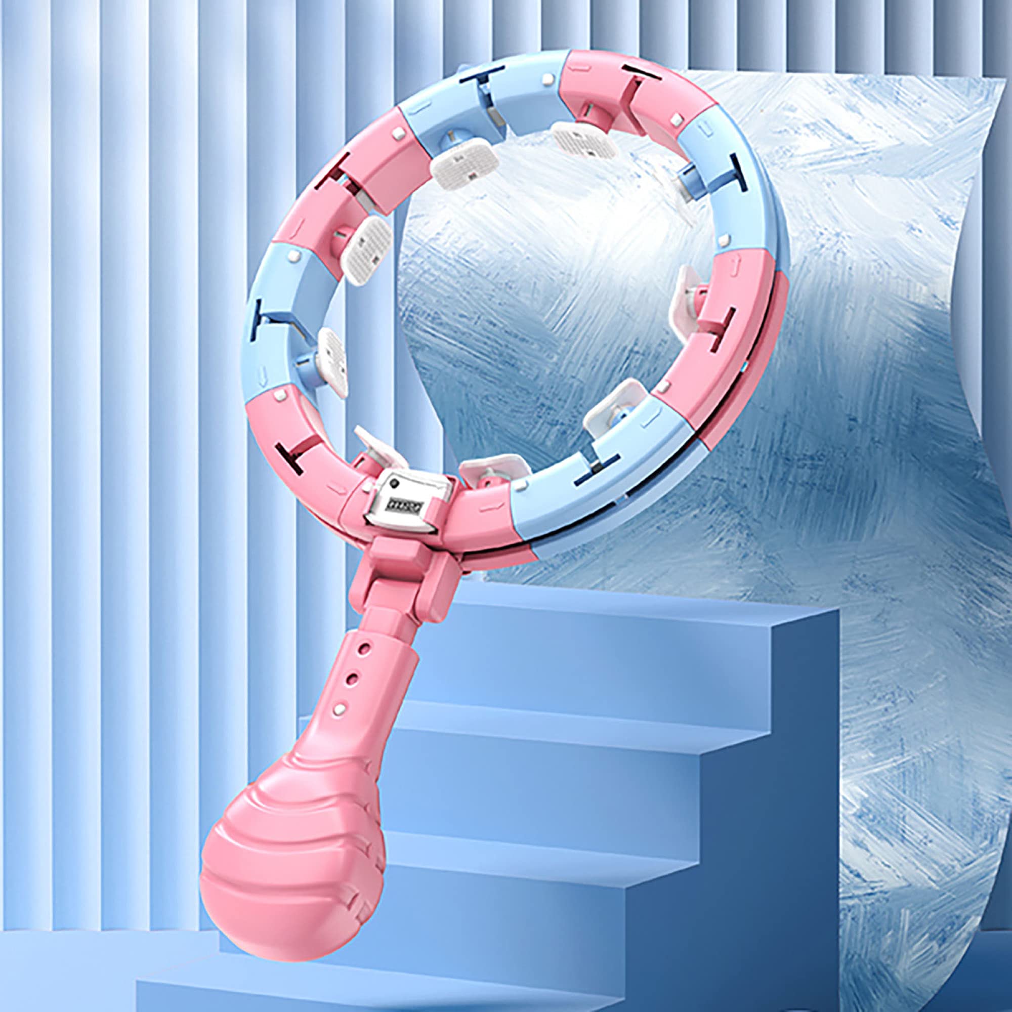 Hula Hoop Smart Gmili Con Contacalorie - Regolabile In 16 Sezioni, Massaggio 360°, Per Dimagrimento - Foto 10