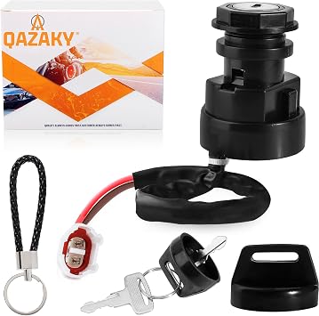 Raptor 600 Ignition Key Switch Compatible with Yamaha Breeze Grizzly 125 Banshee Bruin Warrior Wolverine 350 250 660R 700 YFA125 YFM125 YFM250 YFM350 YFM350D YFM350DH YFM350T YFM660 YFM700