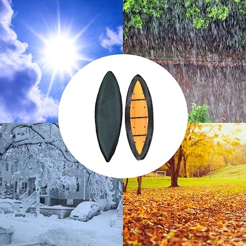 Miniatura 7 de Funda para kayak, resistente al agua, protección UV, para almacenamiento al aire libre, color negro (10.2-11.5FT10.2-11.5 ft)