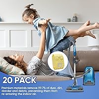 Vista 7 de Paquete de 20 bolsas de vacío compatibles con Kenmore Canister 5055, 50557,50558 y tipo C, C-18, 53292, 200 Series, 400 Series, 600 Series, 700