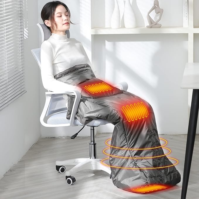 Heated Leg Warmer & Hand Warmer, Electric Lower Body Heated