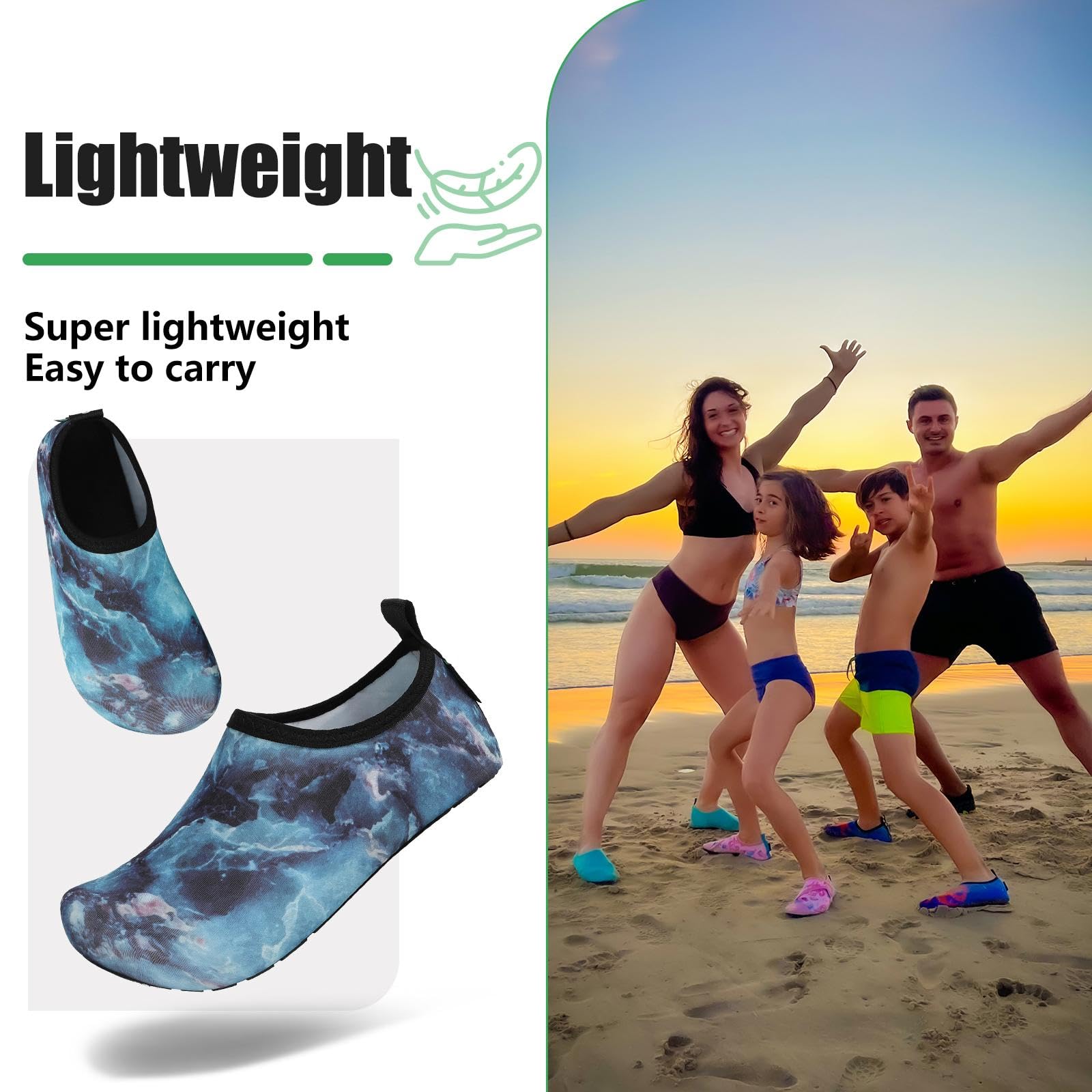 SAGUARO Scarpette da Scoglio Scarpe da Sport Acquatici, Unisex