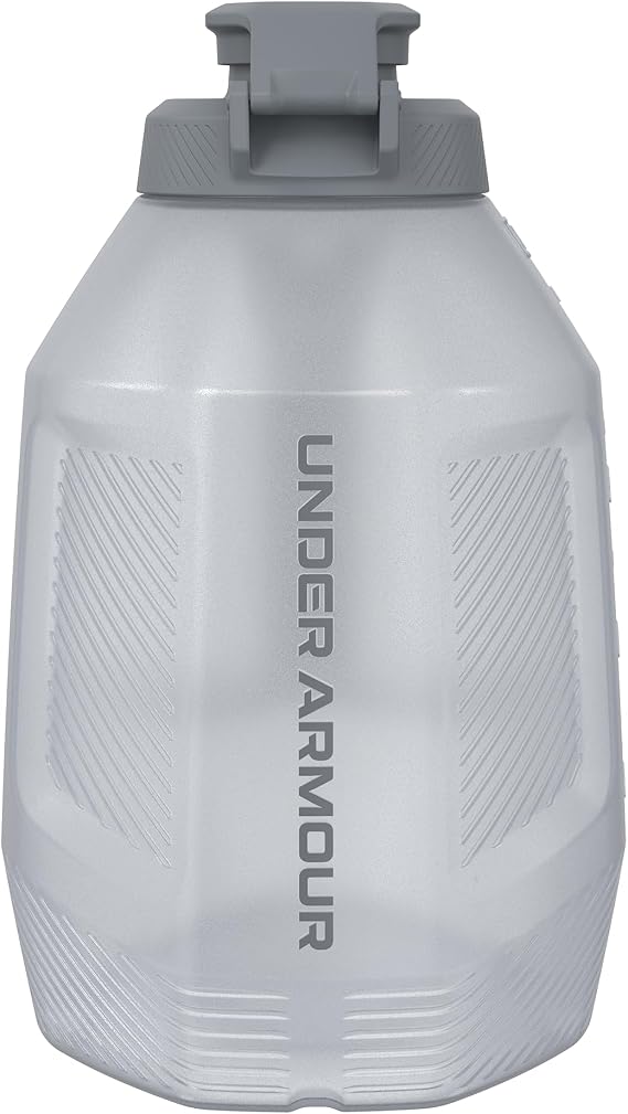 Under Armour 1/2 Gallon Sideline Jug Clear/Steel OSFA