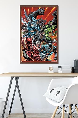 Miniatura 15 de Trends International DC Comics The Batman Who Laughs - Póster de pared grupal, 22.375 x 34 pulgadas, versión enmarcada en negro Versión enmarcada
