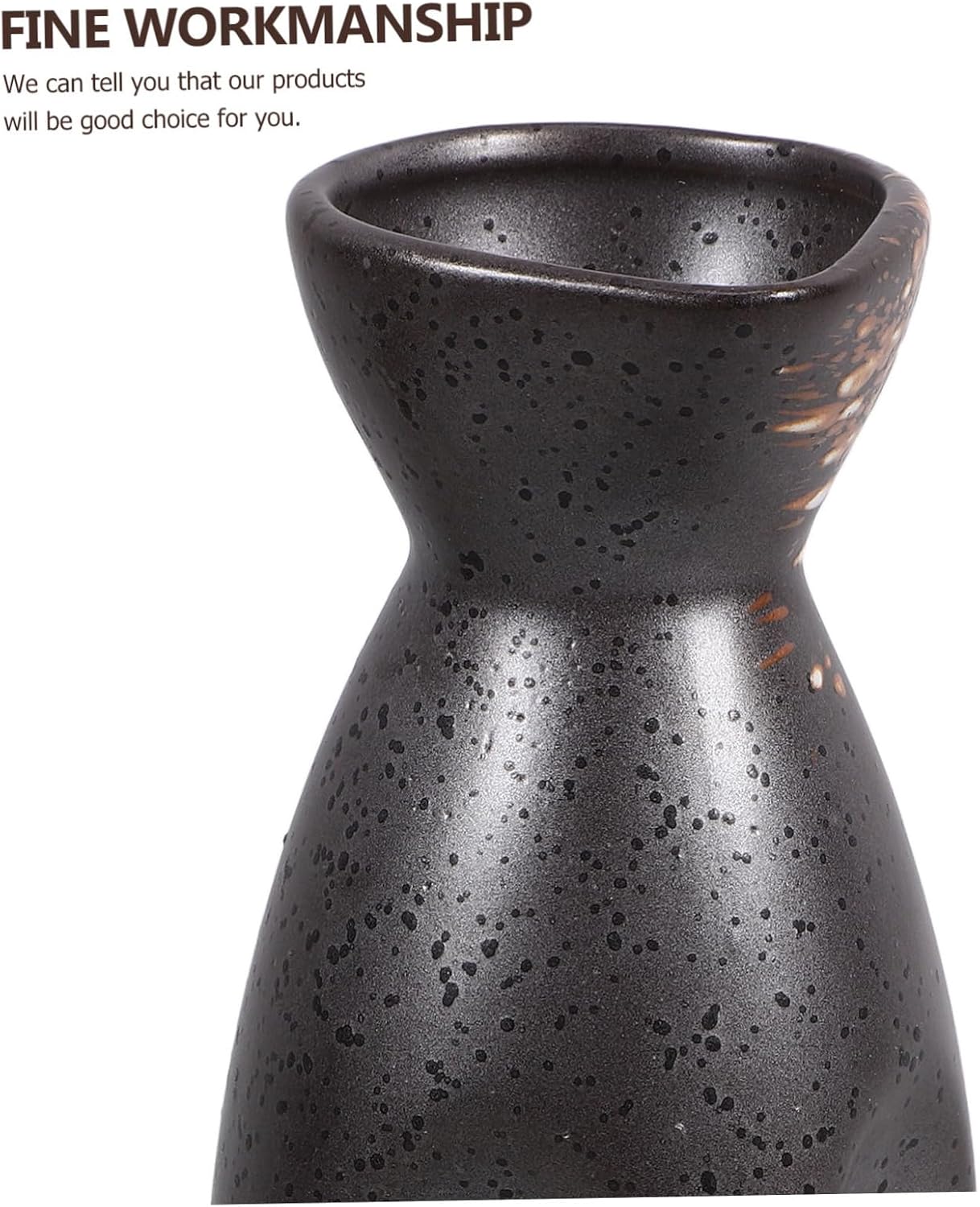 1set Japanese Sake Pot Set Traditional Sake Serving Ceramic Cups Kettle Cups Rice Wine Set