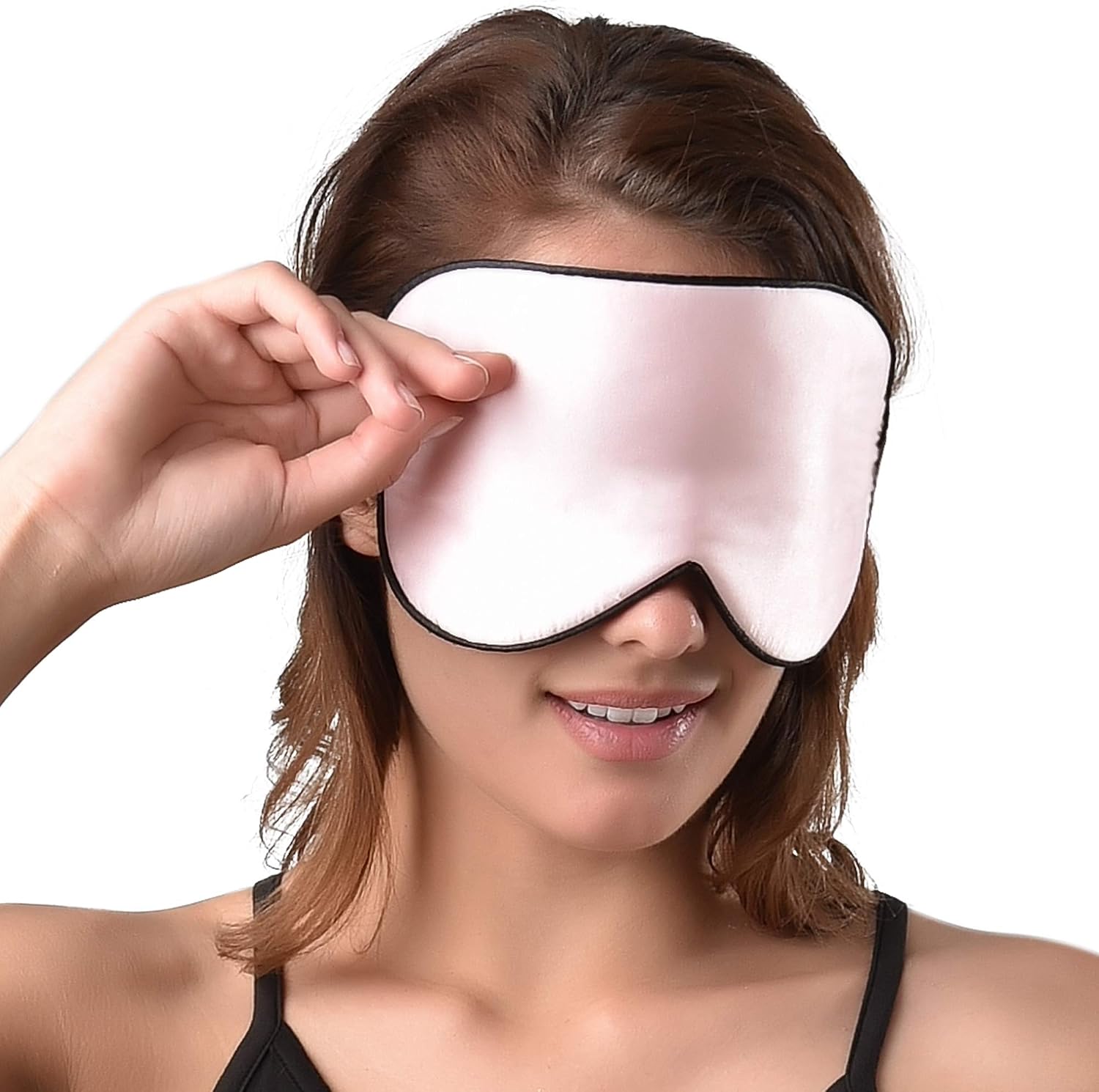 Sleep Eye Mask for Sleeping Blindfold - YANIBEST 2 Pack Silk Eye Mask Sleeping Mask Blindfold