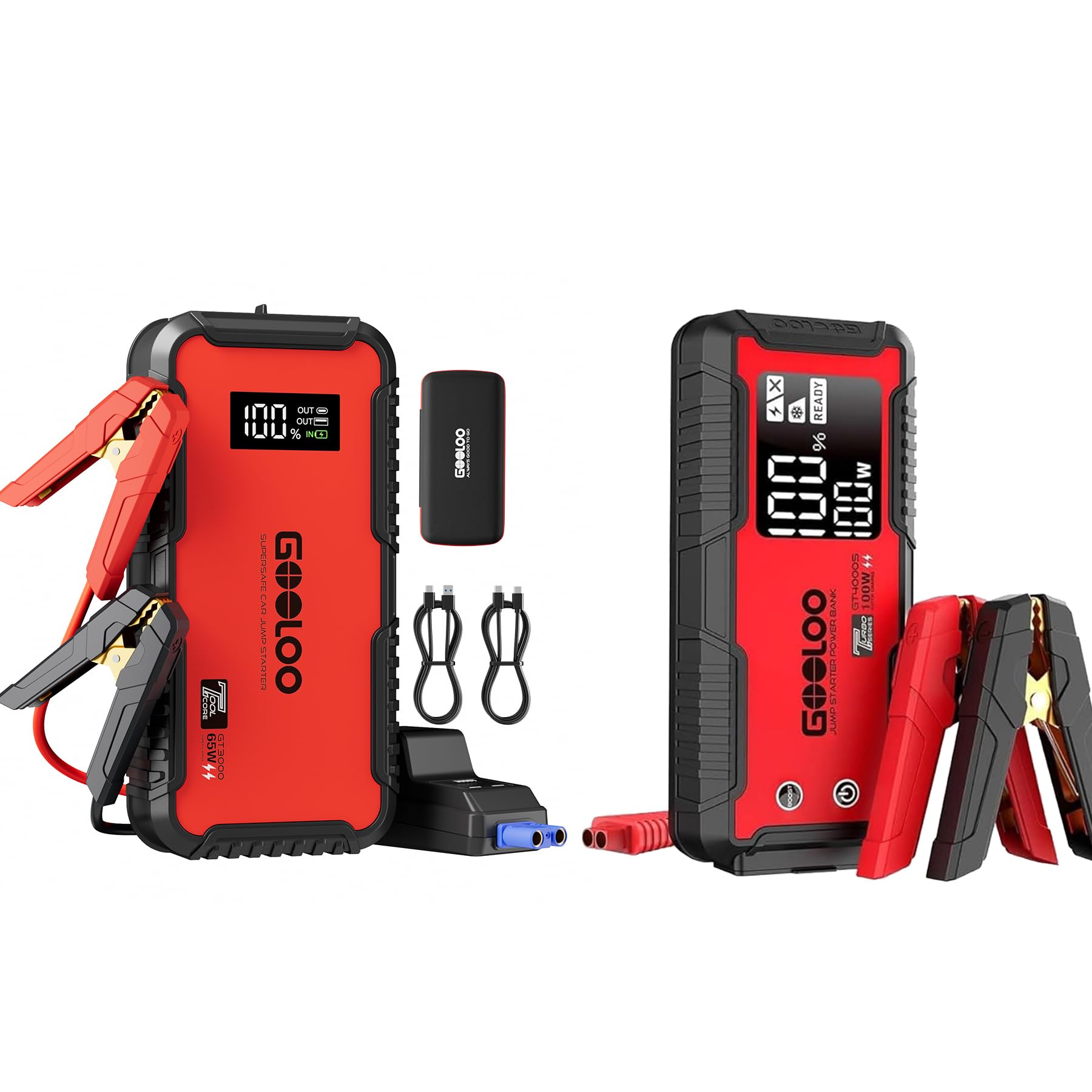 GOOLOO GT3000 Jump Starter GT4000S Jump Starter