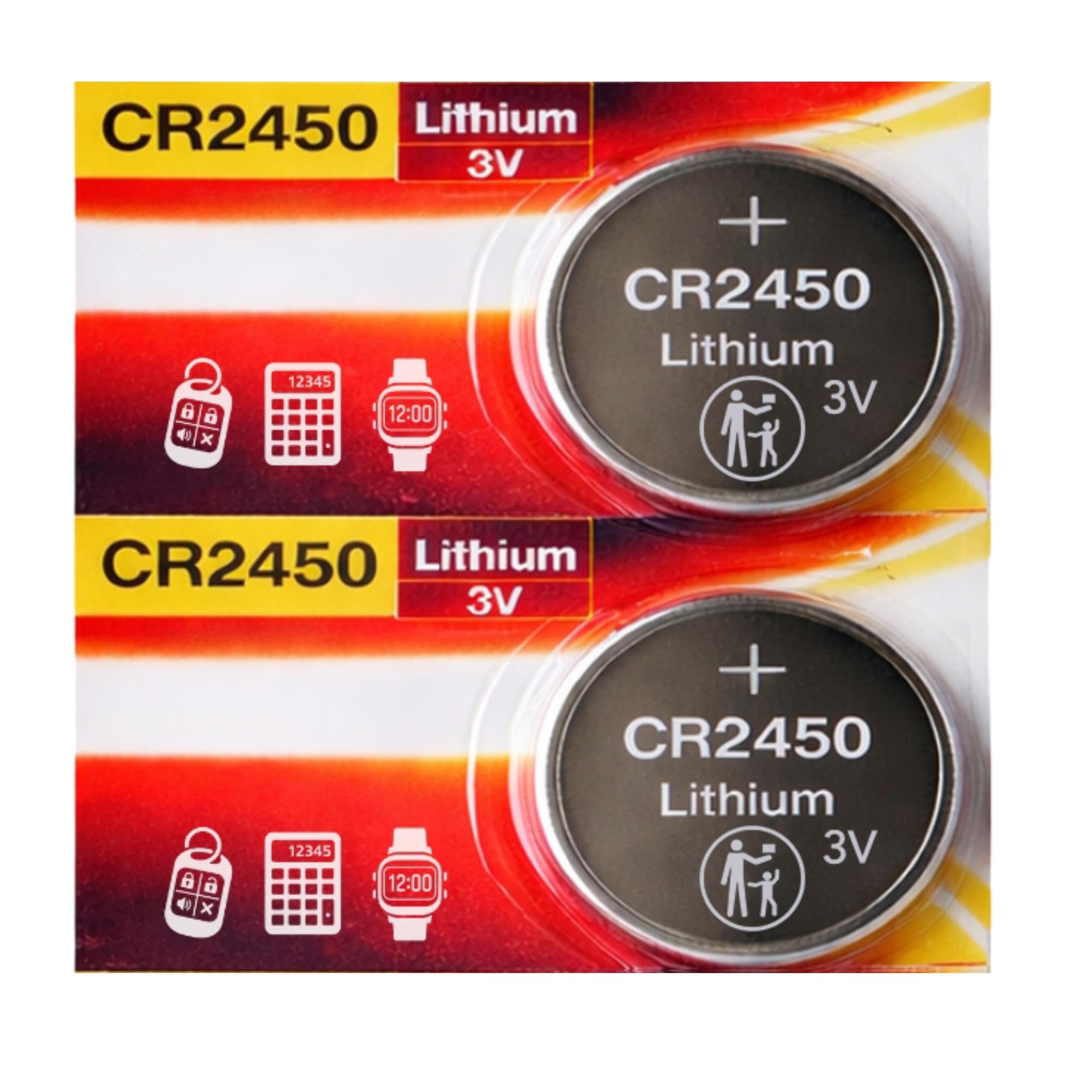 CR2032 Batteries, Long Lasting 3V Lithium Coin Cell 2032 Battery for Apple Airtag, Car Key Fobs, Watches, Heart Rate Monitors, Scales, LED Candles, Calculators & Other Small Devices (Pack of 2) — view 36