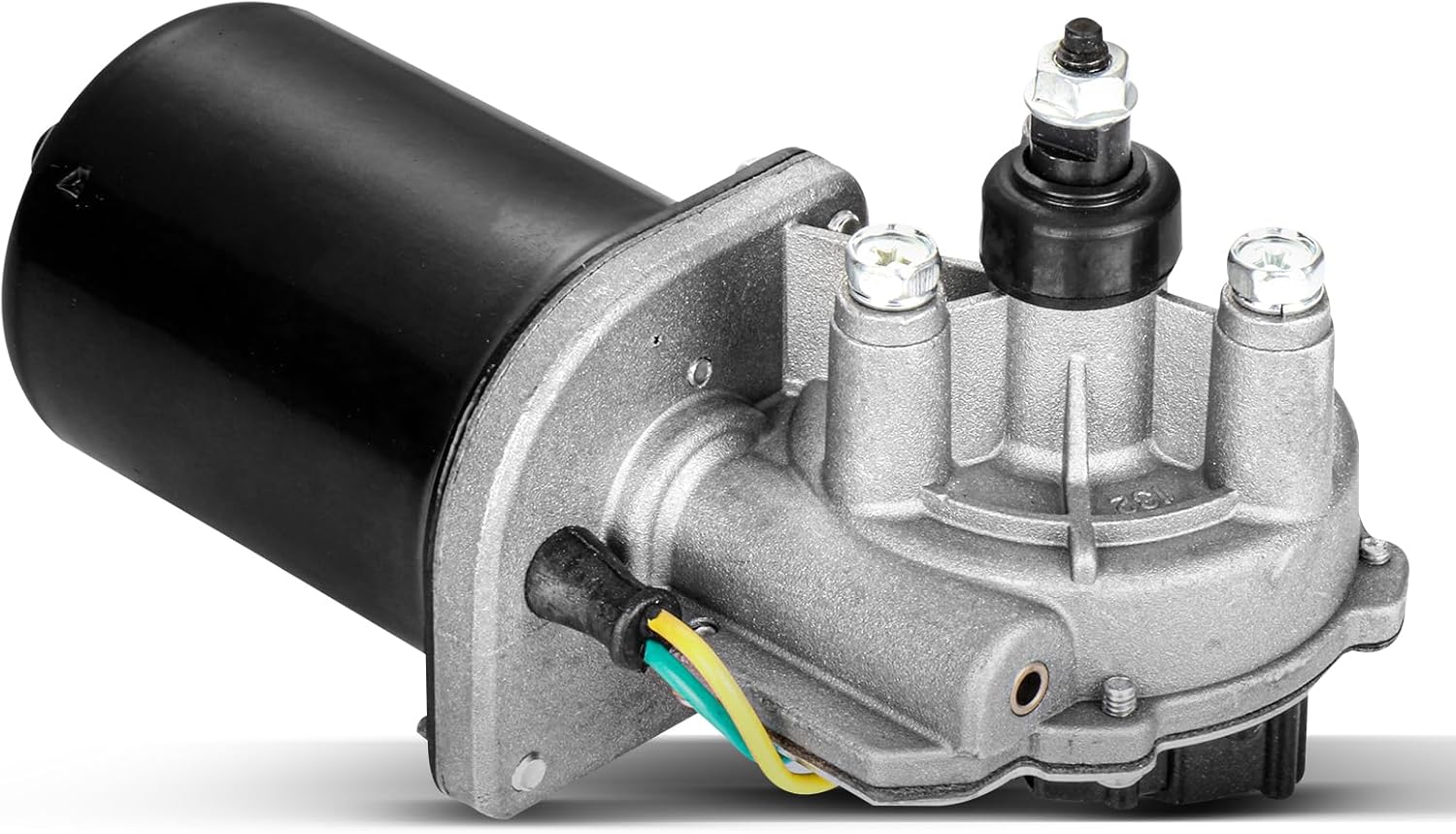 Front Windshield Wiper Motor Compatible for 1989-1993 for Chrysler for Dynasty, Wiper Motor Replacement WPM387,55155043,601-301,85-387,AA140387,4—Pin