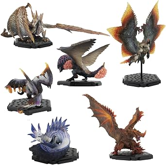 Capcom Figure Builder, Monster Hunter Standard Model Plus Vol. 26 Box, Total Height Approx. 3.9 x 5.9 inches 100 x 150 mm, Made of PVC, ABS, and paper