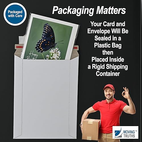 Miniatura 6 de You Are a Gift Tarjeta de cumpleaños para ella, mejor amiga, sobrina, hermana de hermana, tamaño compacto