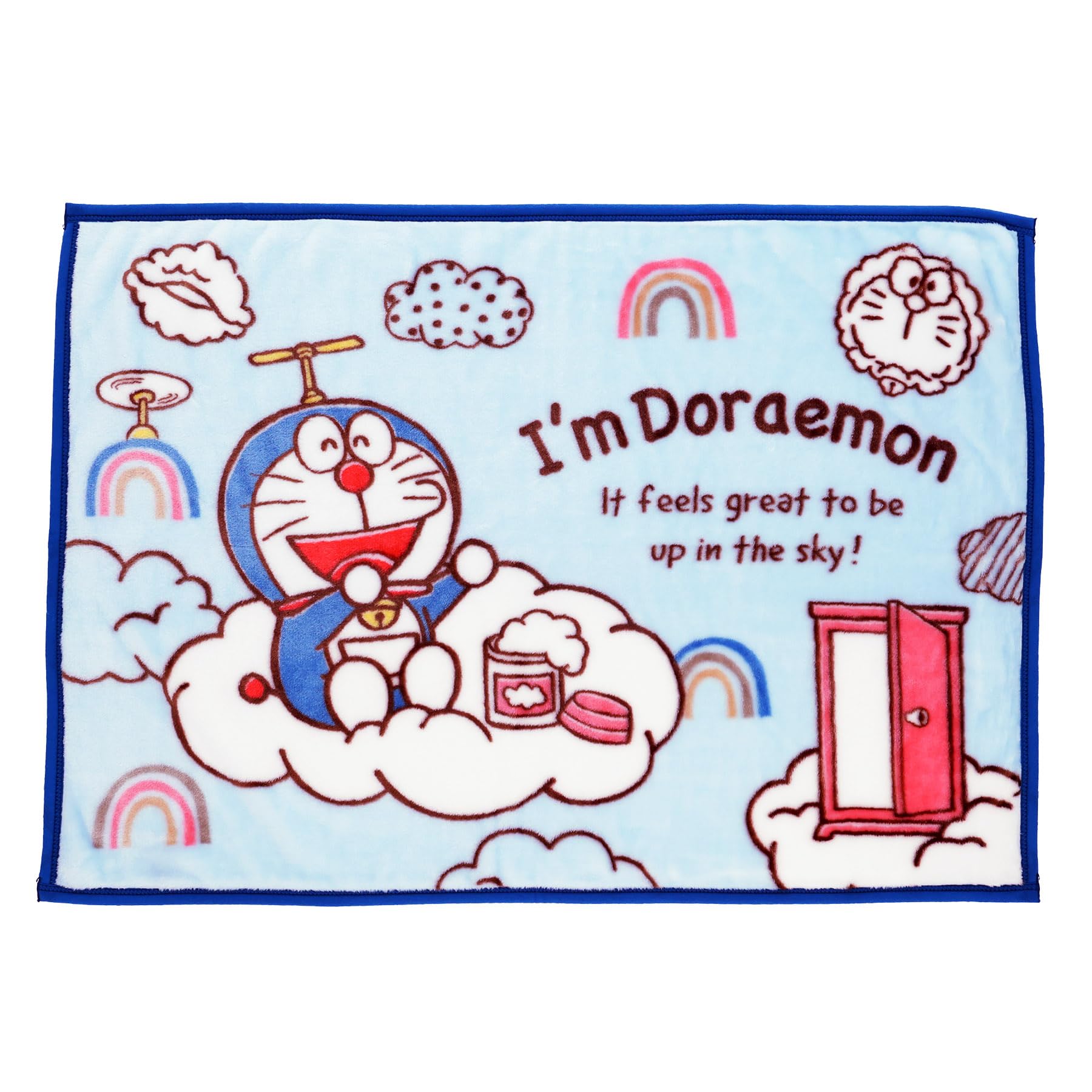 Amazon｜丸眞 ひざ掛け アイムドラえもん ドラえもん 雲の上の