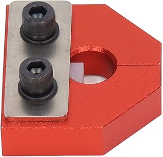 Filament Welder Petg Filament Abs Filament, 1.75mm Standard Design Good Match Filament Welder Connector Aluminum Alloy for PLA (Red)