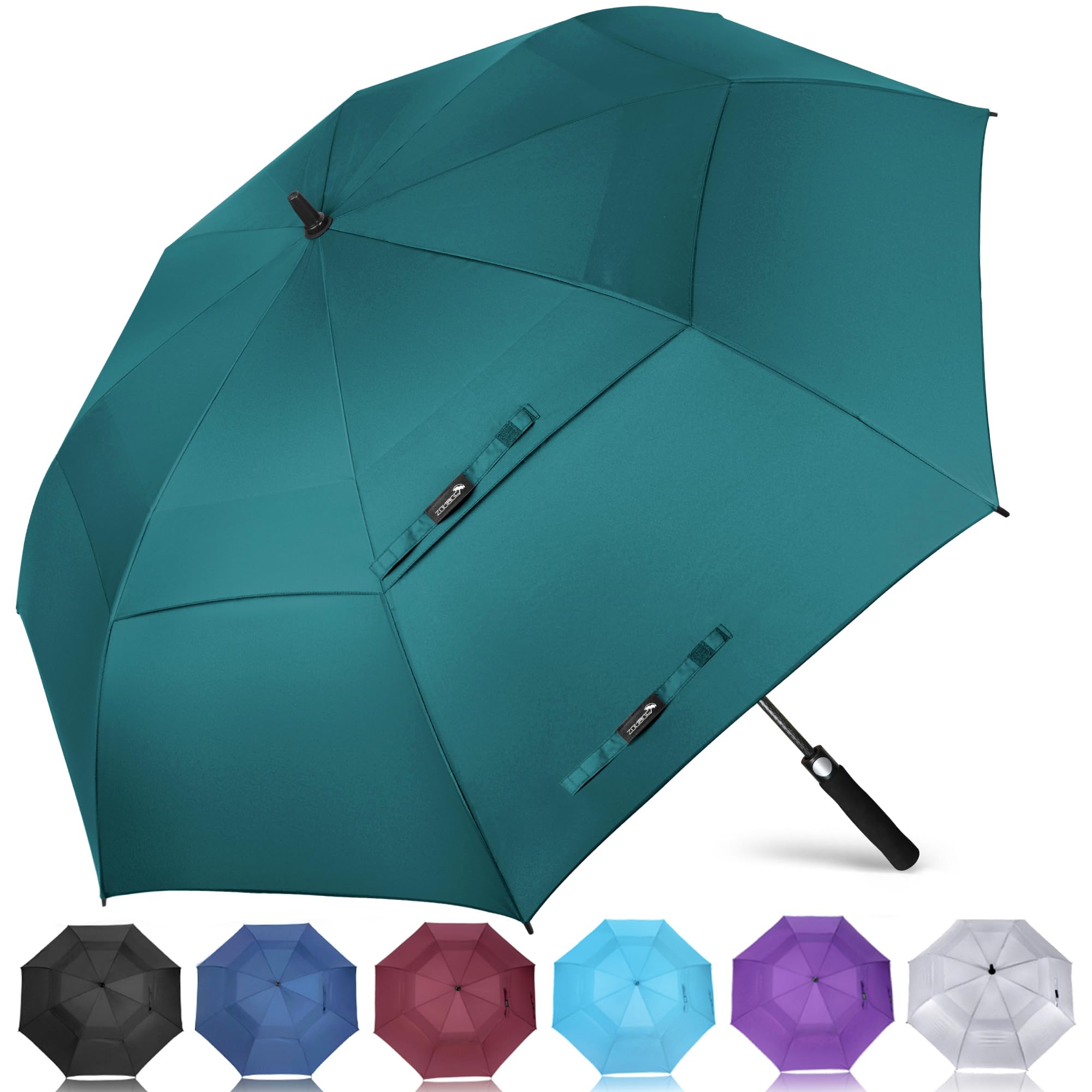ZOMAKE Golf Umbrella Windproof and Rainproof Large (68 in-Lake Blue) — image 1