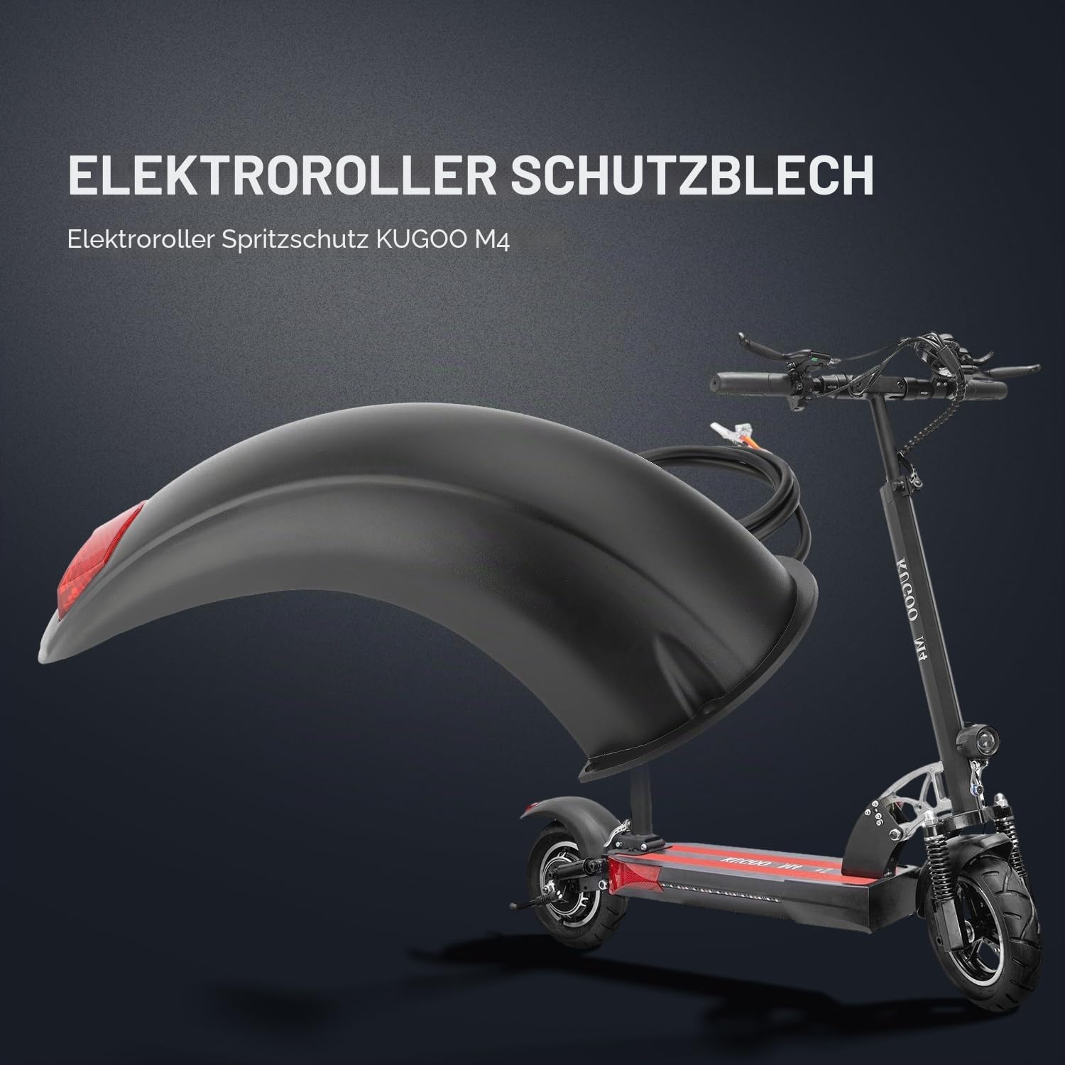telefunken synergie s950 schutzblech Yungeln Scooter Schutzbleche mit LED Rückleucht kompatibel für Kugoo M4, M4Pro Elektro Scooter Sport & Freizeit Color:Permafrost/LumaLens Blue Ion + LumaLens Amber How to watch and Jeep-Wrangler-2025