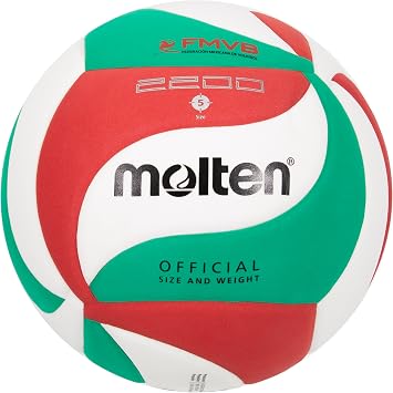 Molten Training Ball V5M2200 White/Green/Red 5