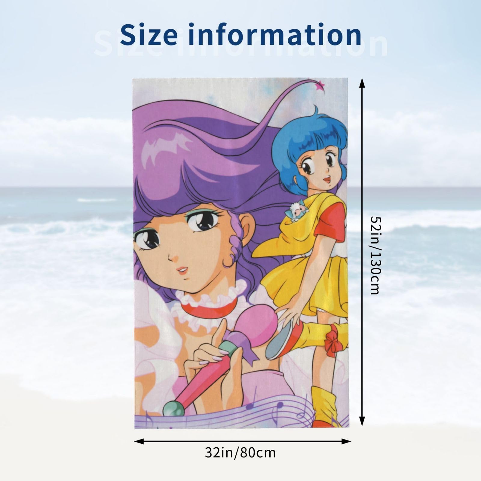Amazon｜マイクロファイバーバスタオル 魔法の天使クリィミーマミ2