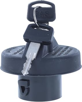 MotoRad Regular Locking Fuel Cap, Black