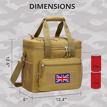 Lunch Box for Men,22L Tactical Lunch Bag Large Cooler for Work