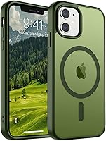 Vista 697 de SUPFINE - Funda magnética para iPhone 13 Pro Max (compatible con MagSafe), (protección contra caídas de grado militar de 10 pies), delgada, Negro