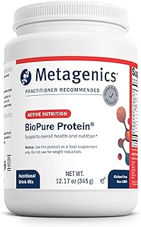 Metagenics BioPure Protein - Whey Protein Powder with Immunoglobulins - 16 g Protein - with Serine, L-Histidine & Magnesium - Non-GMO & Gluten-Free - 12.17 oz