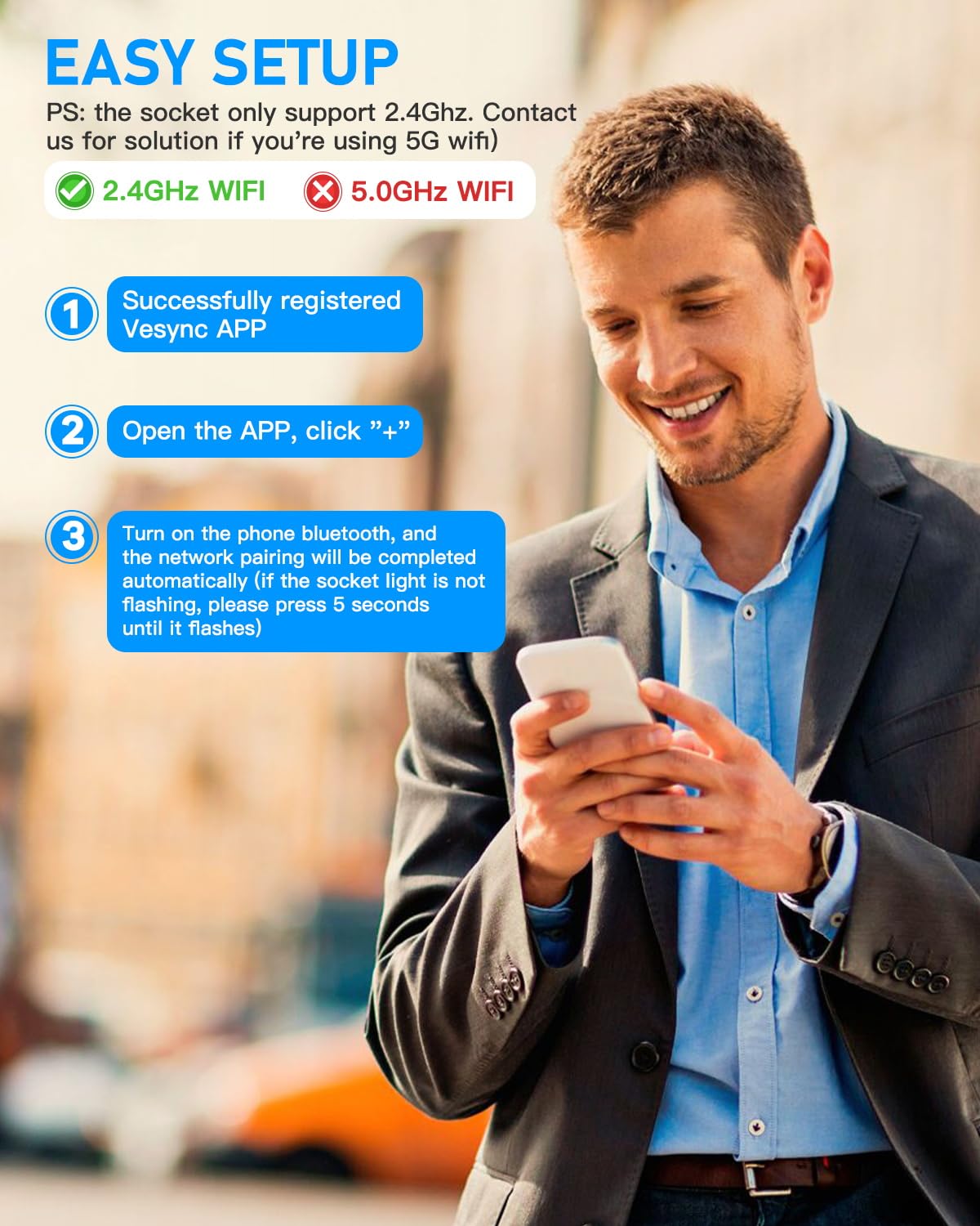 GreenSun Extérieures Connectées Étanches IP44 - Prises Connectées WiFi avec Suivi de Consommation Programmateur Minuteur Contrôle à Distance via VeSync Alexa Lot de 2 Prises