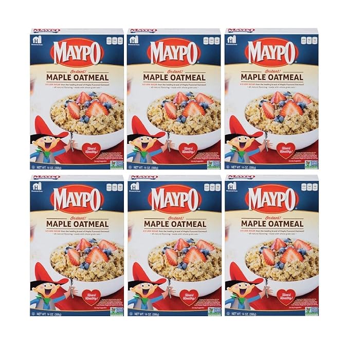 Maypo Avena Instantánea Sabor Maple, 14 OZ (Paquete de 6) miniatura 2
