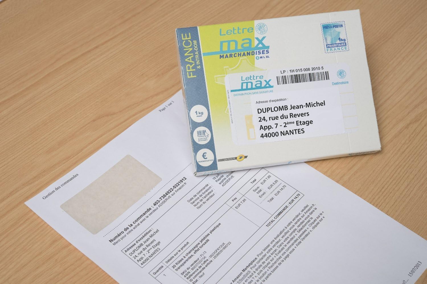 Avery Stick'ngo Set of 100 Shipping Labels 85 x 45 mm White - Image 5
