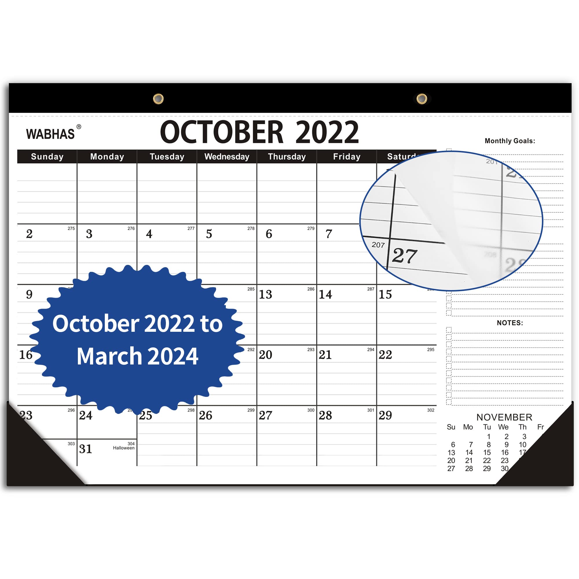 Buy Desk Calendar 2022October 2022 to March 2024,Desk Calendar 2022