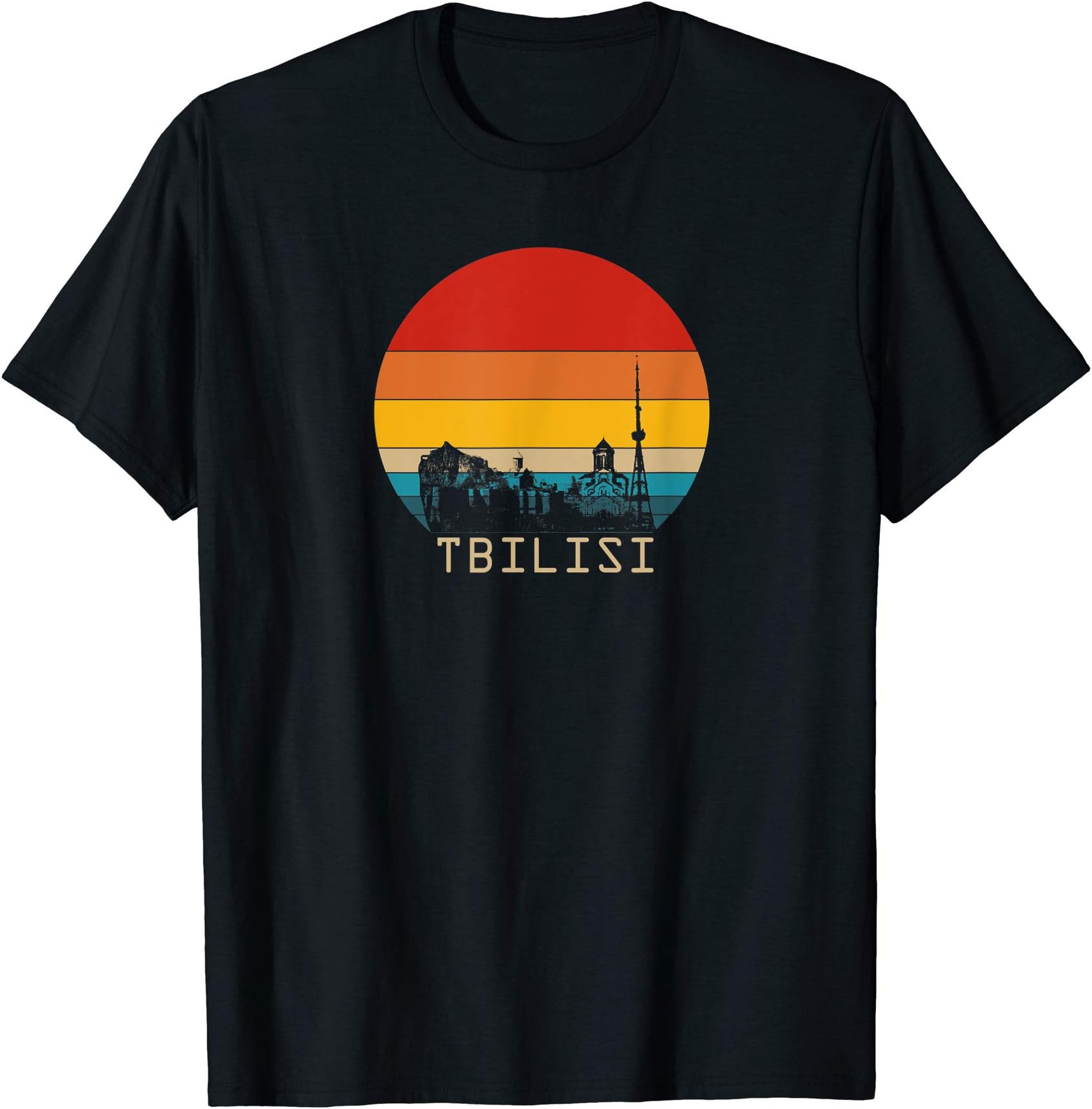Tbilisi SouvenirVintage Tbilisi Retro T-Shirt