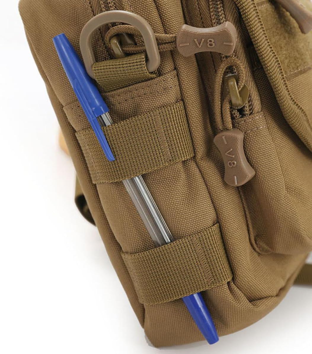 Kichvoe Outdoor Tactical Shoulder Bag Unisex Crossbody Small Nylon
