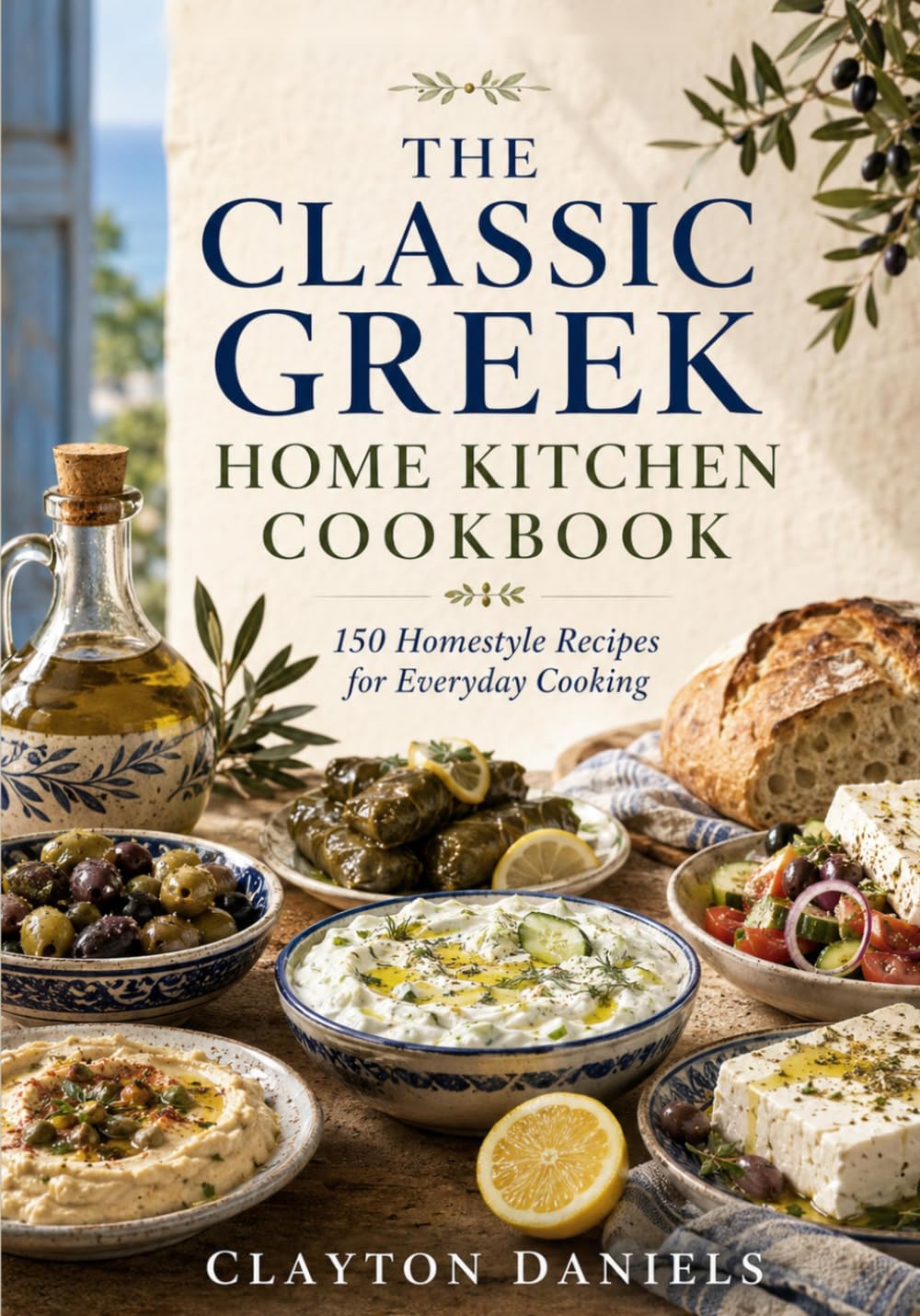 The Classic Greek Home Kitchen Cookbook: 150 Homestyle Recipes for Everyday Cooking (The Classic European Home Kitchen Cookbook Series)
