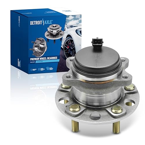Miniatura 71 de Detroit Axle - Cubo de rodamiento de rueda delantera para Jeep Grand Cherokee Wrangler Wagoneer Comanche TJ Juego de montaje de bujes de rodamiento