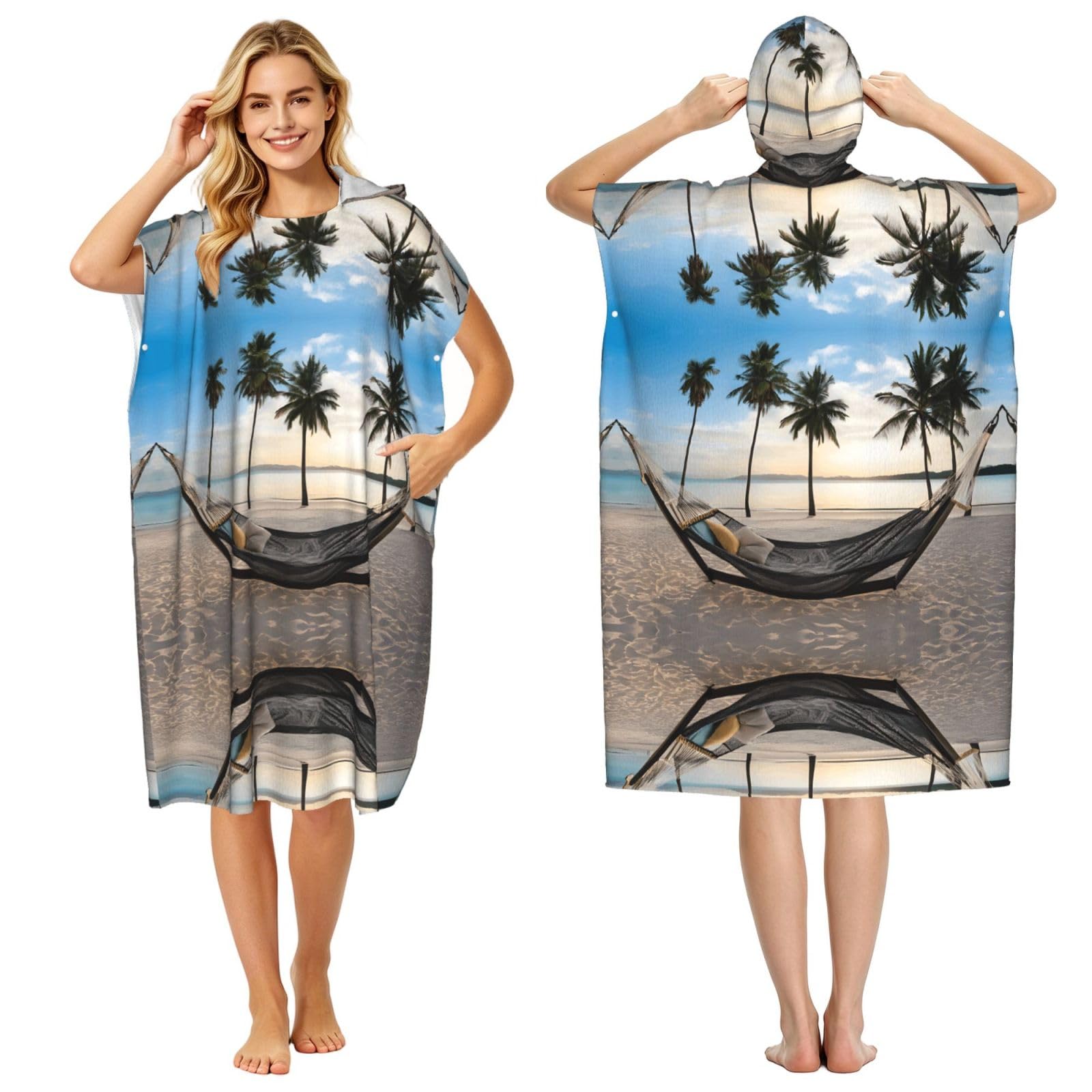 Serviette de bain légère anti-coup de vent pour le surf