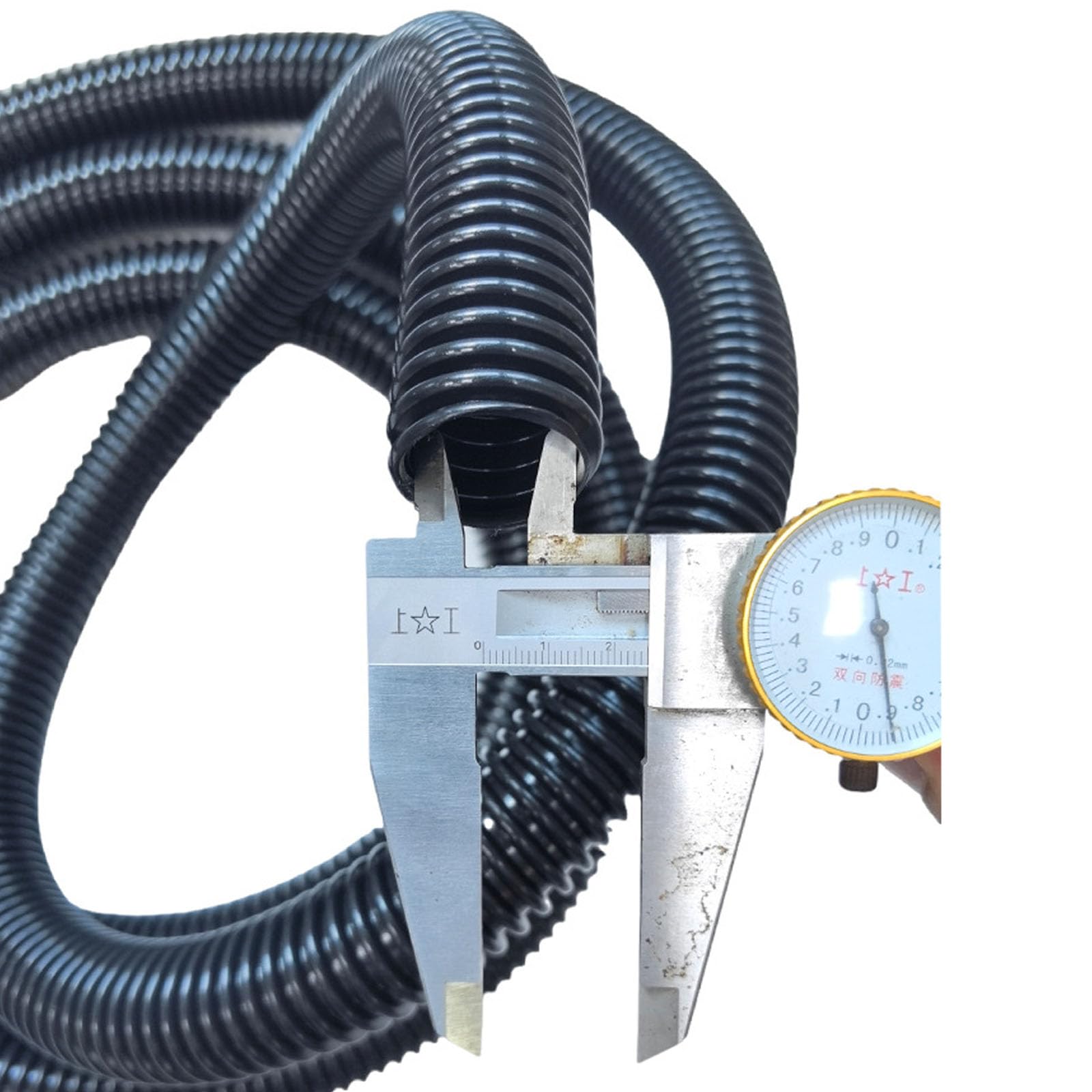70477 - Tubo di aspirazione a molla da 3 m, collettore di polveri retrattile per lavorazione del legno bagnato/asciutto e strumenti domestici Tubo di aspirazione retrattile