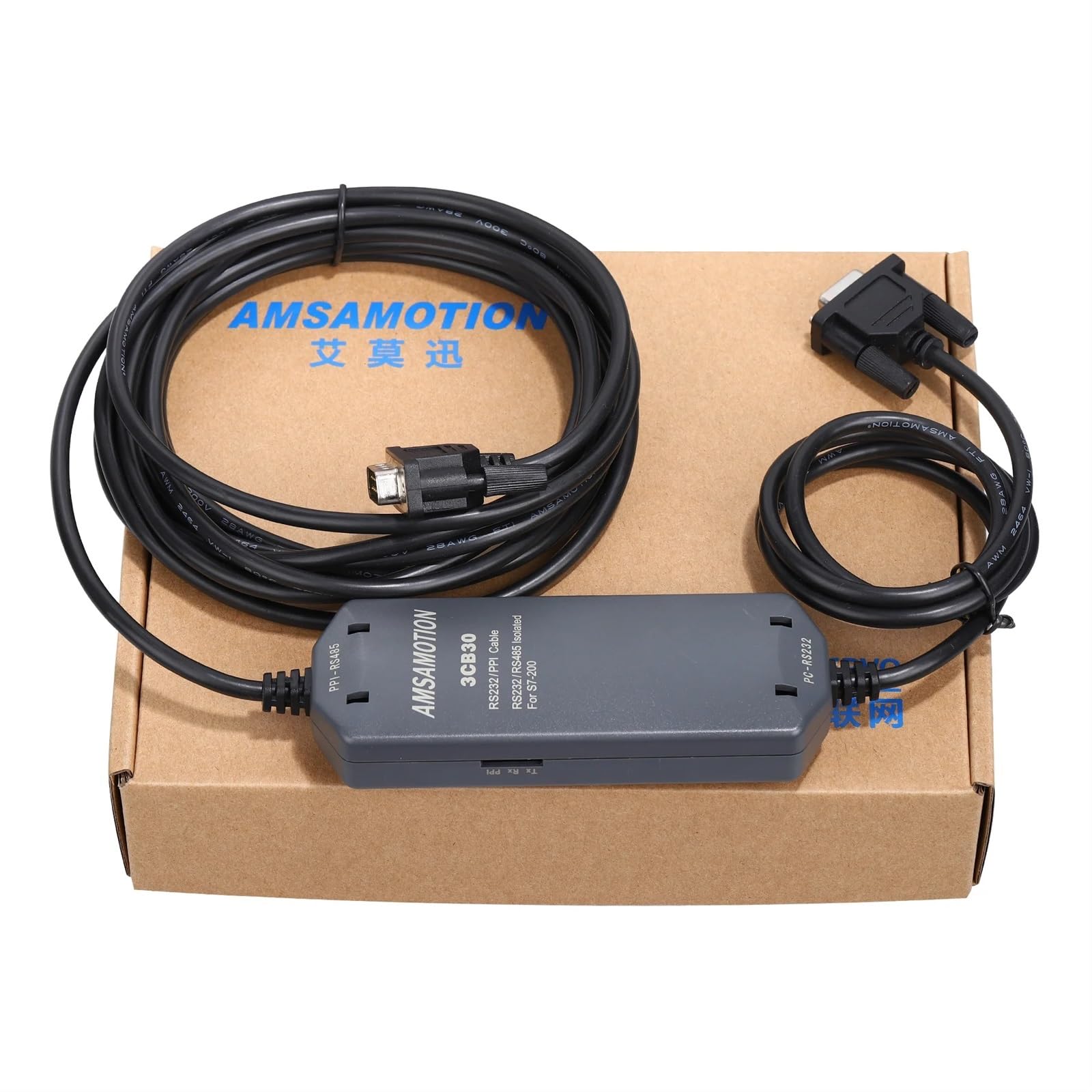 6ES7 901-3CB30-0XA0 per S7-200 Cavo di programmazione RS232/PPI Port PC/PPI Comunicazione Data Line (3DB30 USB)