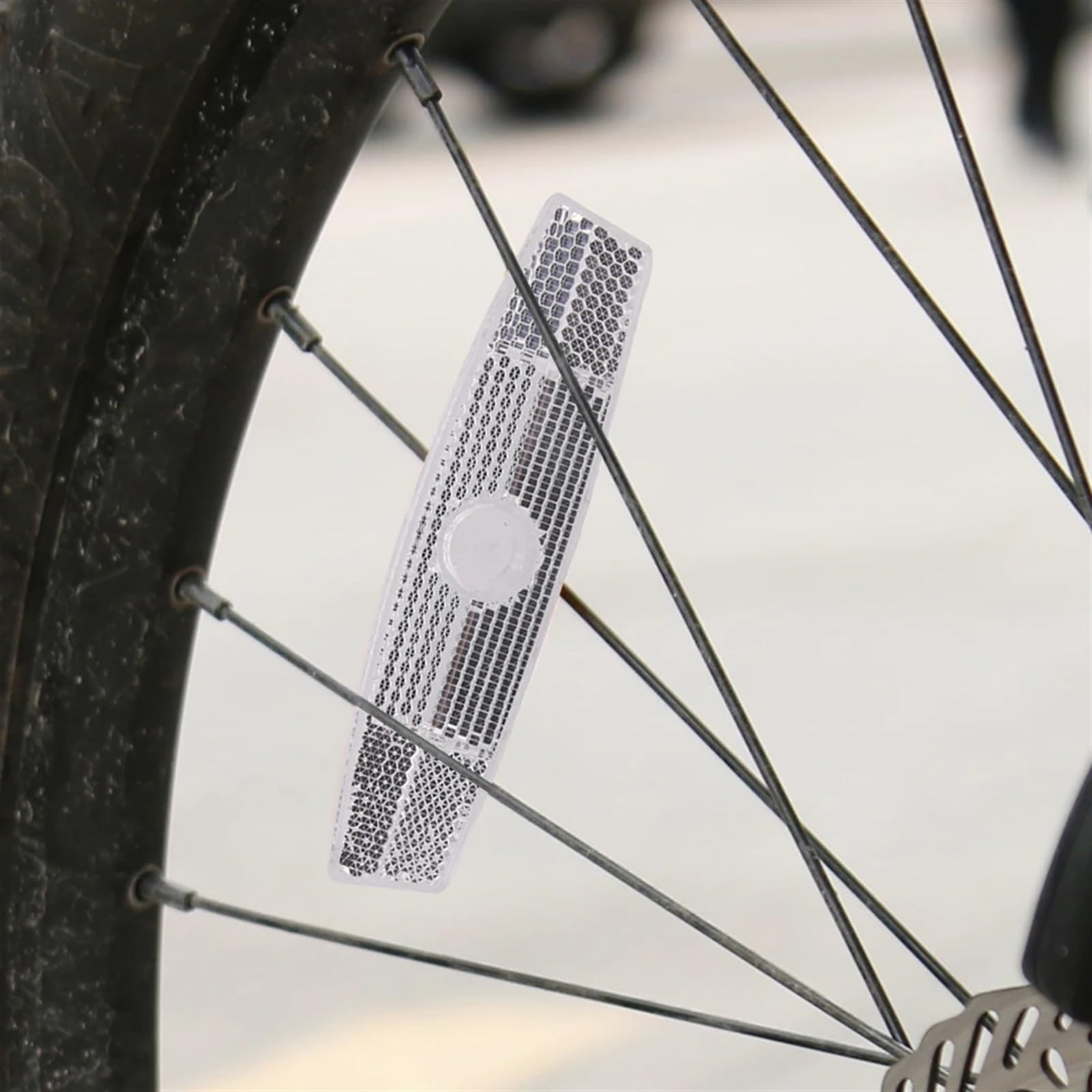Ostrzeżenie do roweru szprychowego, odblaskowe, odblaskowe, do jazdy na rowerze MTB obręcz rowerowa, odblaskowa lampa odblaskowa, akcesoria rowerowe