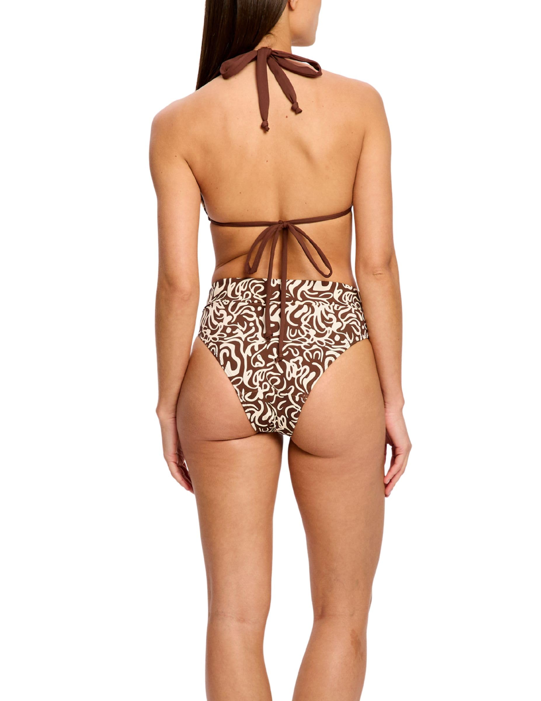 Modibodi Perioden-Swim Bikini High Waist Leicht 20 ml Schwarz | Auslaufsichere Bademode,Für aktives Schwimmen entwickelt