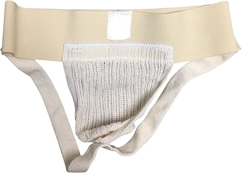 Miniatura 7 de Champion Soporte deportivo, bolsa de malla de encaje transpirable, cintura elástica, suspensorio de grado médico, mediano