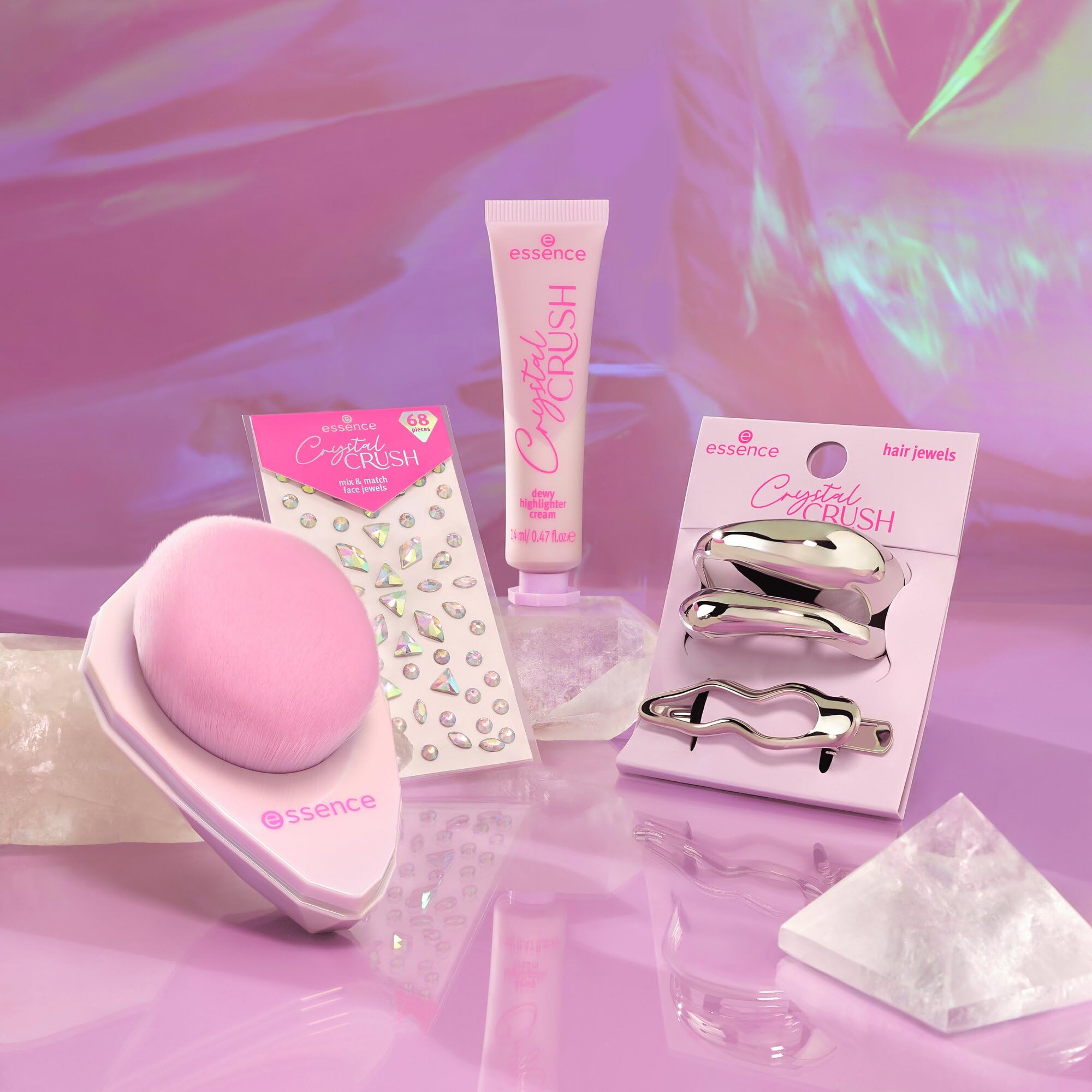essence Duet kremowych różów do policzków feelin' comfy, naturalny (3.9g)