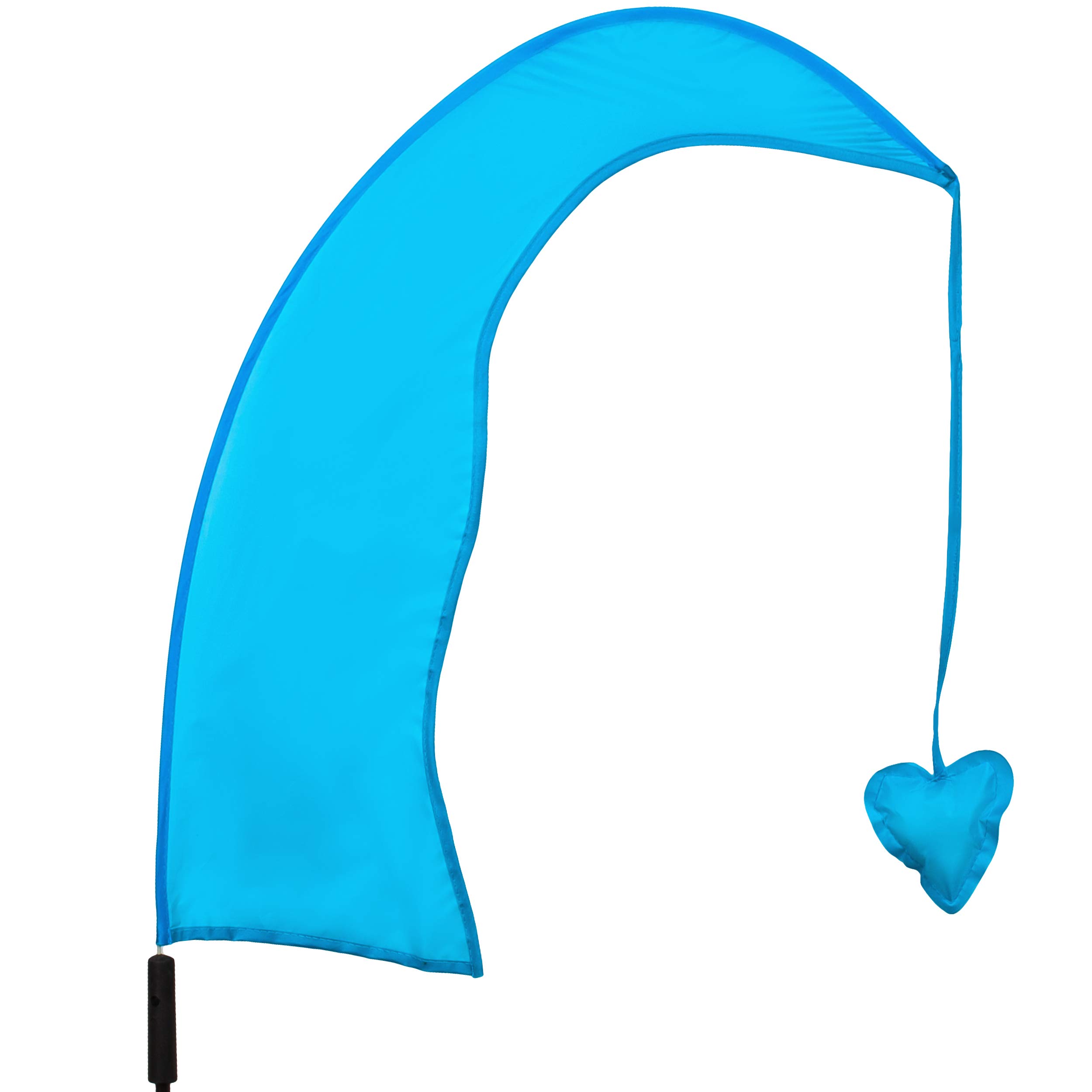 5 Stück: XXL - 2,2 m - Windfahne/Balifahne - bunte Farben - mit Fahnenstange - Windrichtungsanzeige - aus Nylon/Flagge Windrichtungsanzeiger - für Außen -..