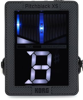 Amazon.com: Korg Pitchblack XS Compact Chromatic Guitar