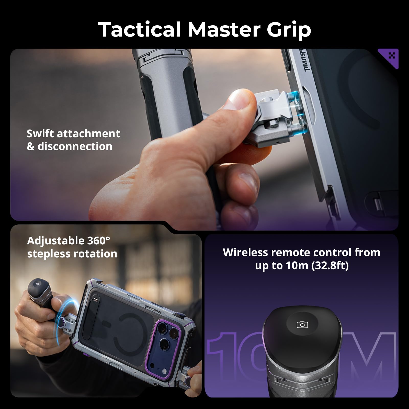 Amazon.com: SmallRig Megatron Edition Dual Handheld Video Cage Kit