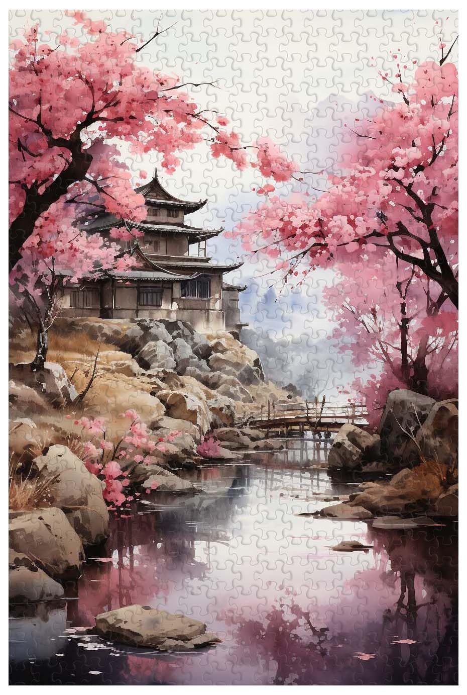 その他 Jigsaw Puzzle / Cherry Blossom Madd Capp I Am Cherry Blossom Puzzle – 1000 Pieces