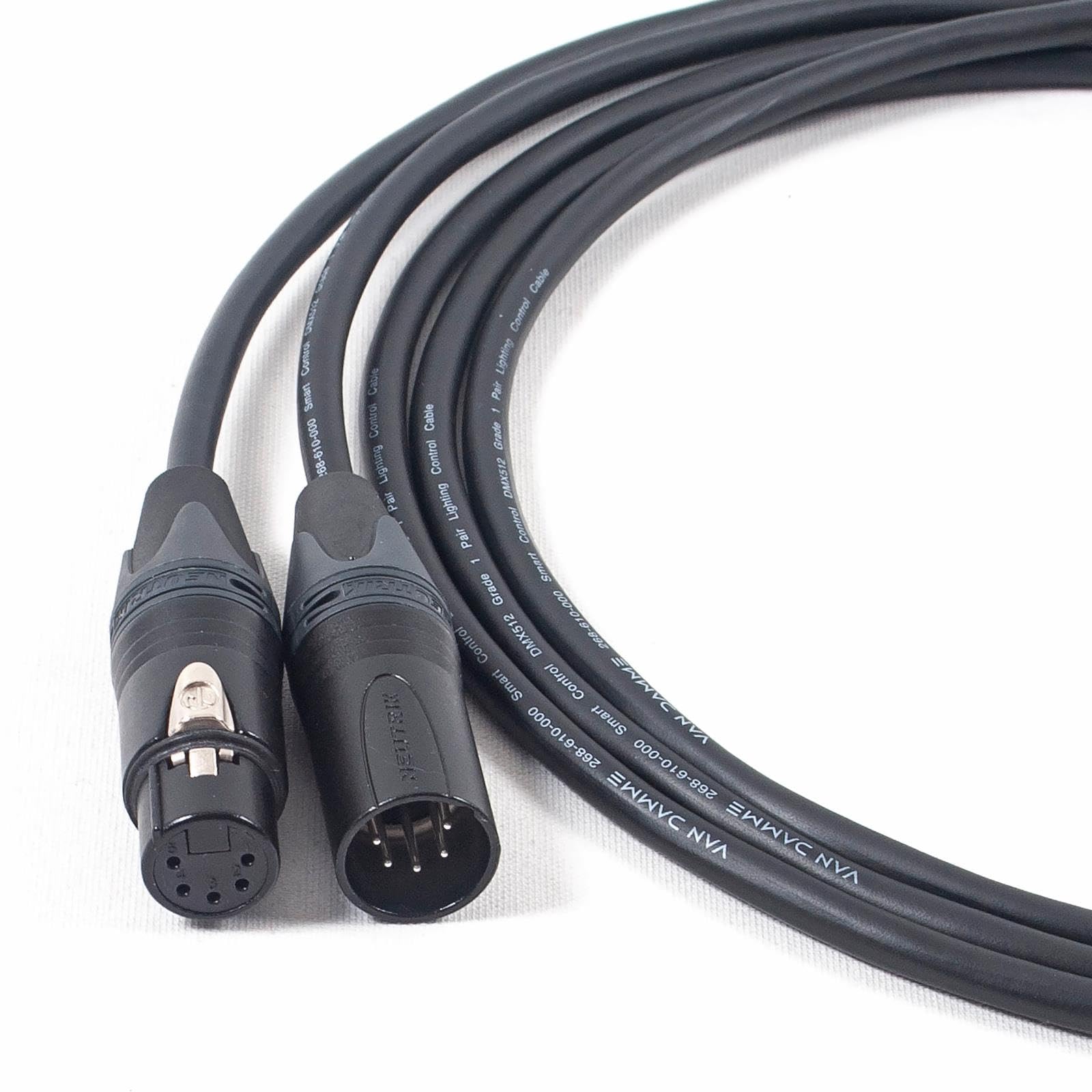 designacable.comVan Damme Smart Control DMX & AES 110hm 5 Pin XLR Lead