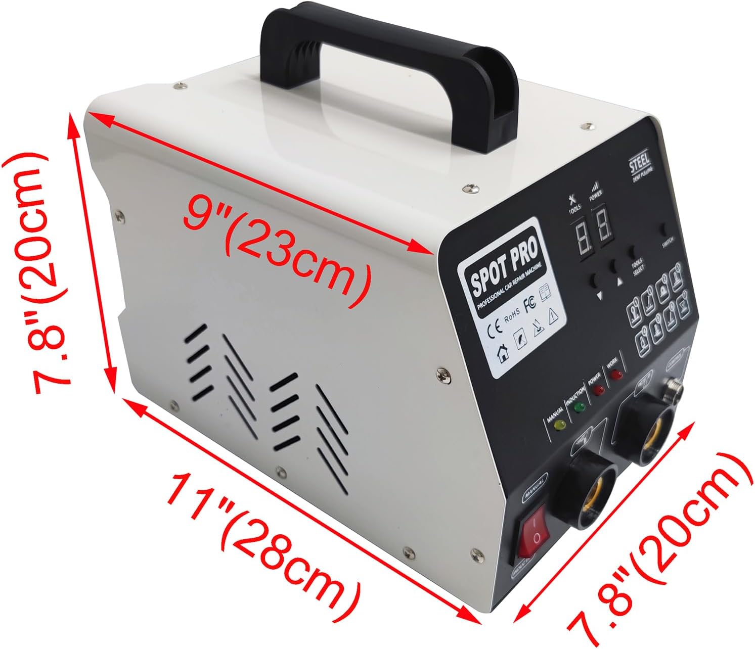 M95E Spot Welder Dent Puller Kit Car Body Repair Machine Steel Dent Pulling Machine 110V 3000W