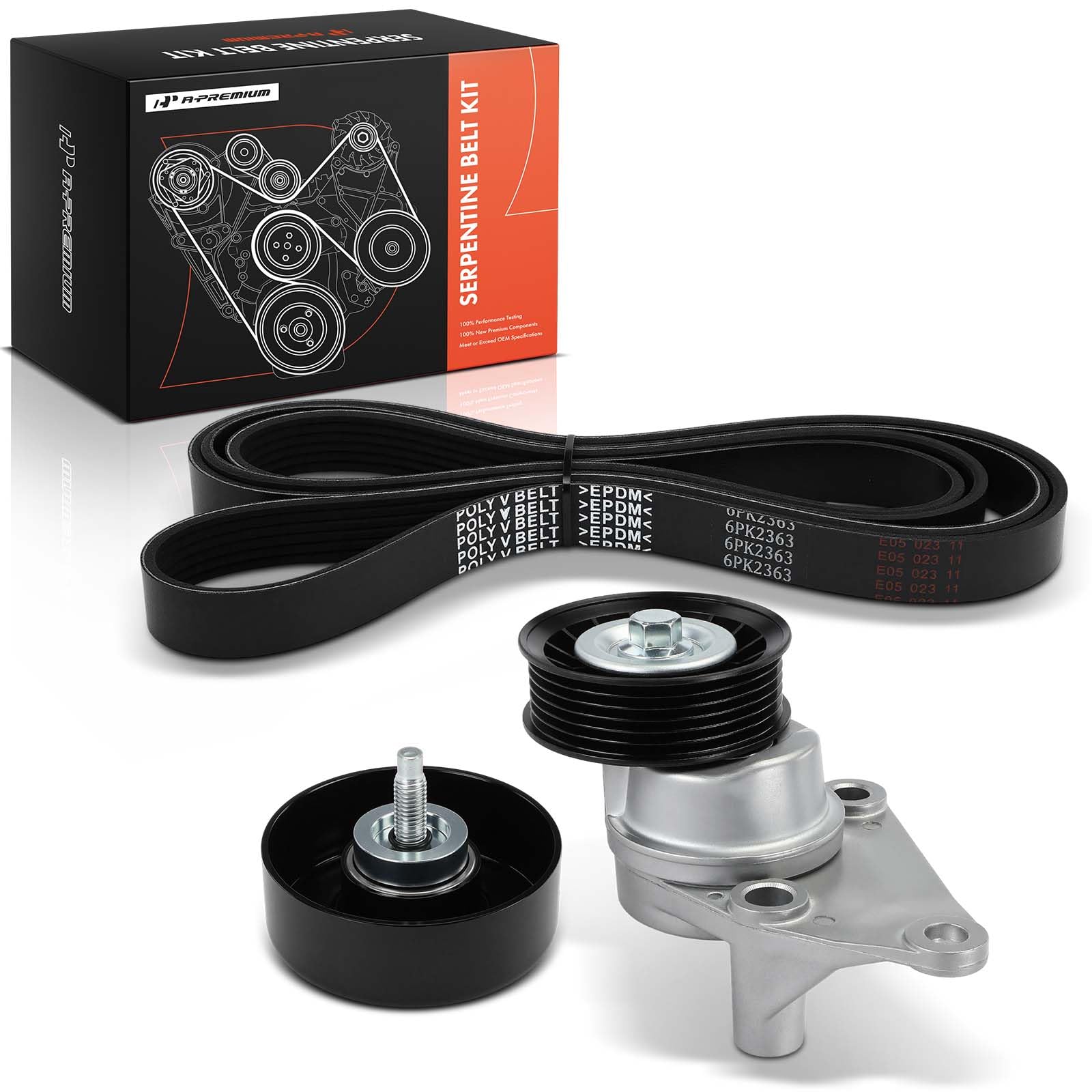 Photo 1 of A-Premium Engine Serpentine Belt Drive Kit Compatible with 02-08 Chevy, GMC