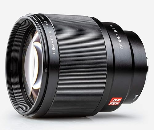 Lente Auto-Focus Prime VILTROX 3.346in F1.8 Mark II STM Full Frame Portrait Lens para Sony E-Mount Camera A7III A7RIII A7SII A7II A9 A7 A7 A6500